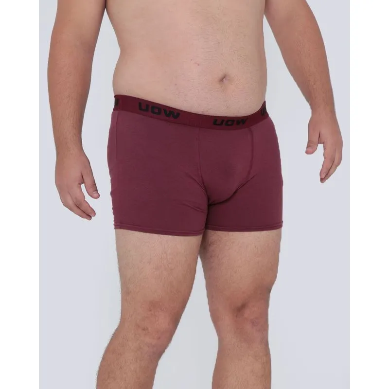 Cueca Plus Size Boxer Vinho G2