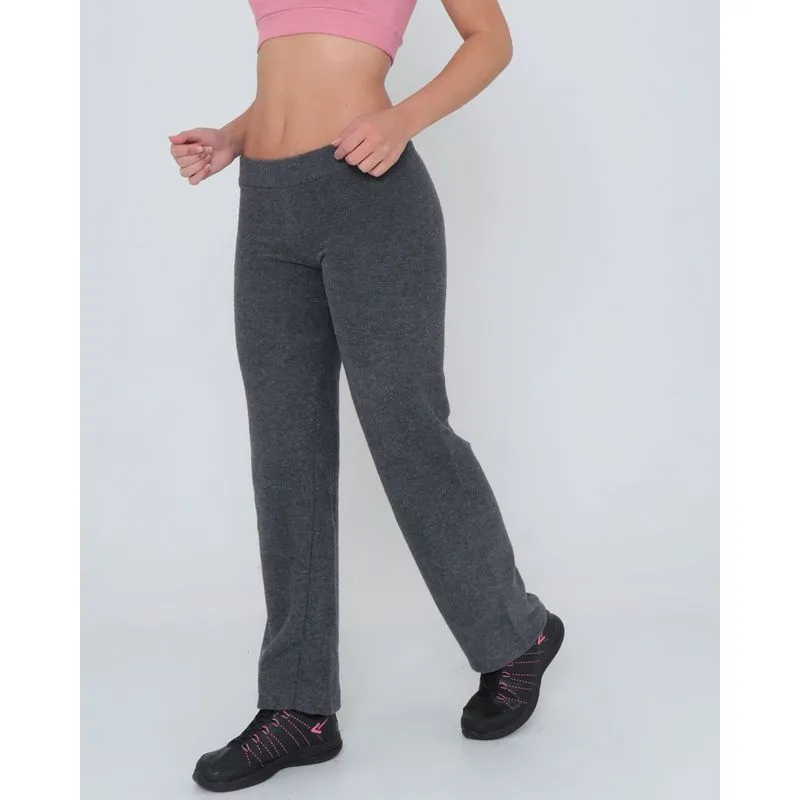 Calça Feminina Fitness Blouclê Cinza Escuro P