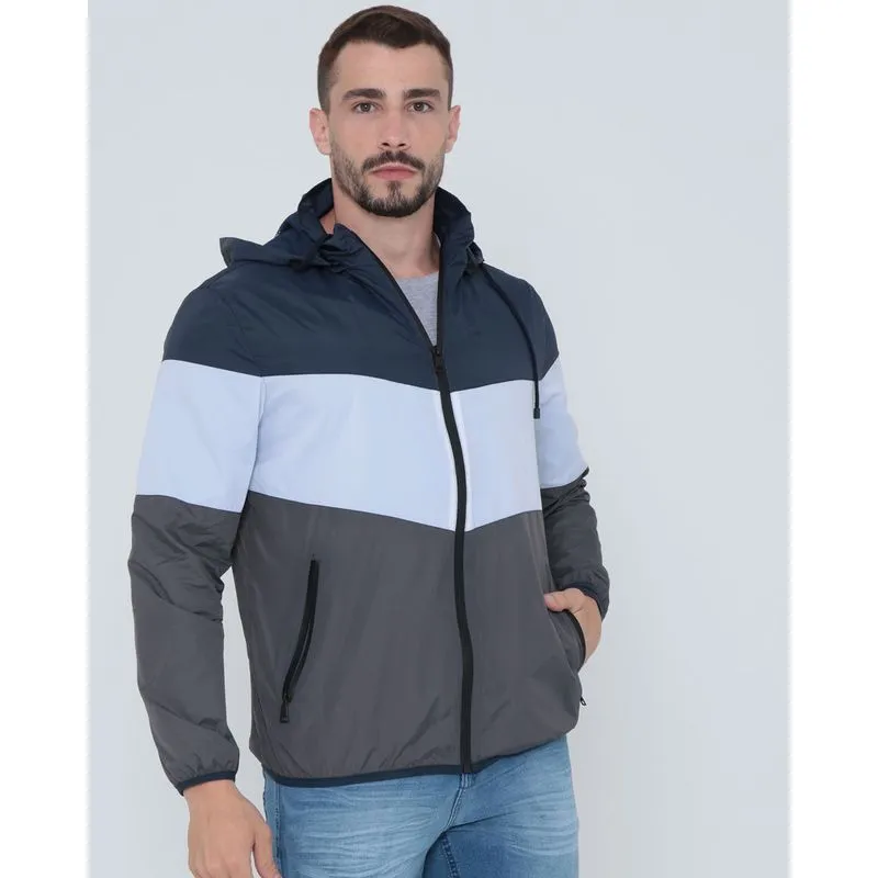 Jaqueta Corta Vento Masculina Azul Marinho M