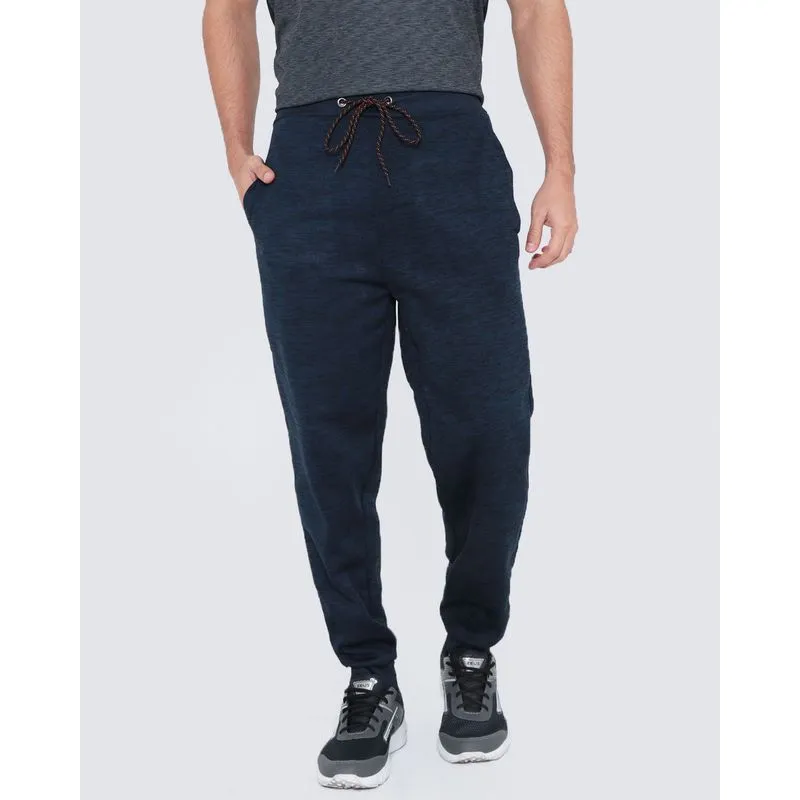 Calça Moletom Masculina Esportiva Jogger Azul Marinho G