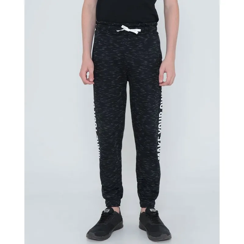 Calça Moletom Juvenil Jogger Street Preta 10