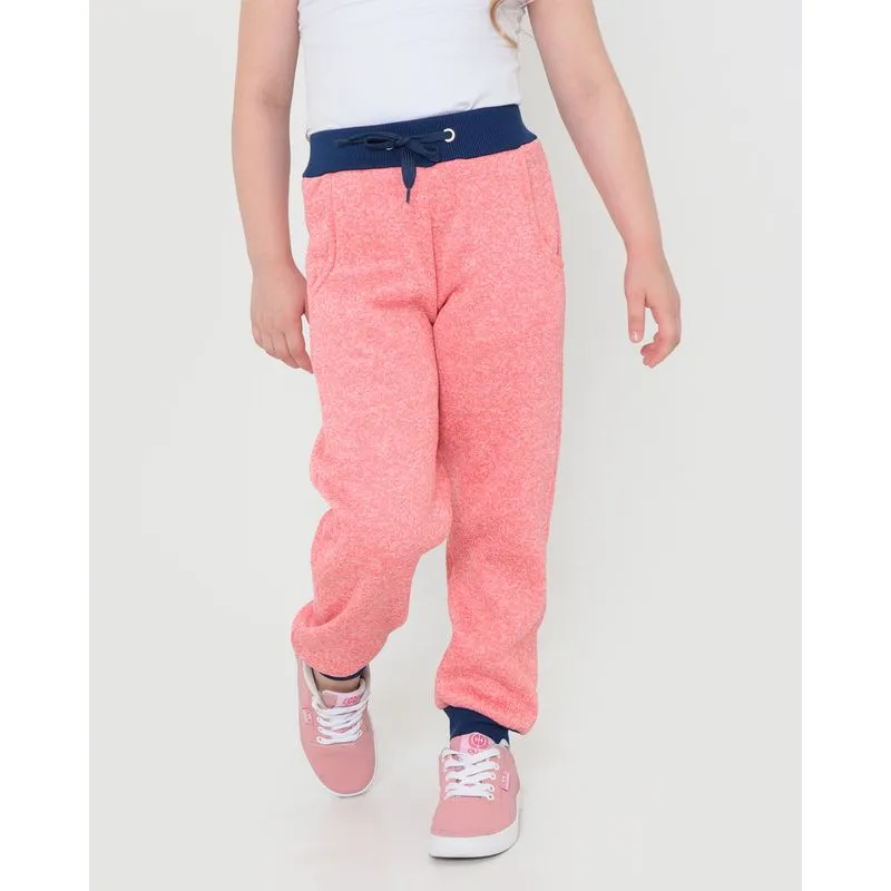 Calça de Moletom Infantil Laranja 8