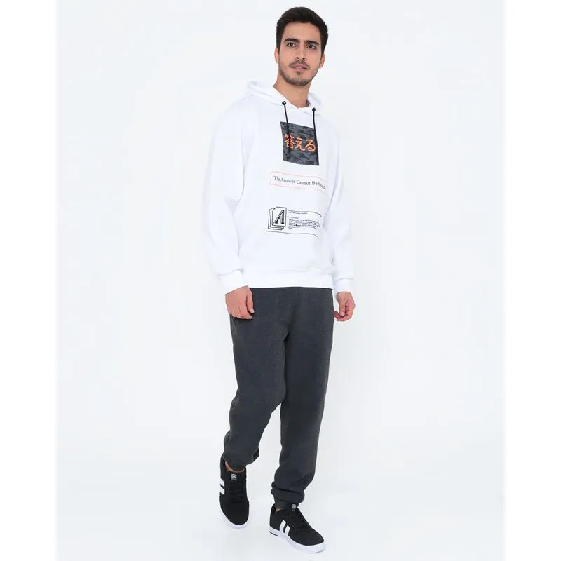 Calça Moletom Masculina Zíper Mescla Cinza Chumbo G