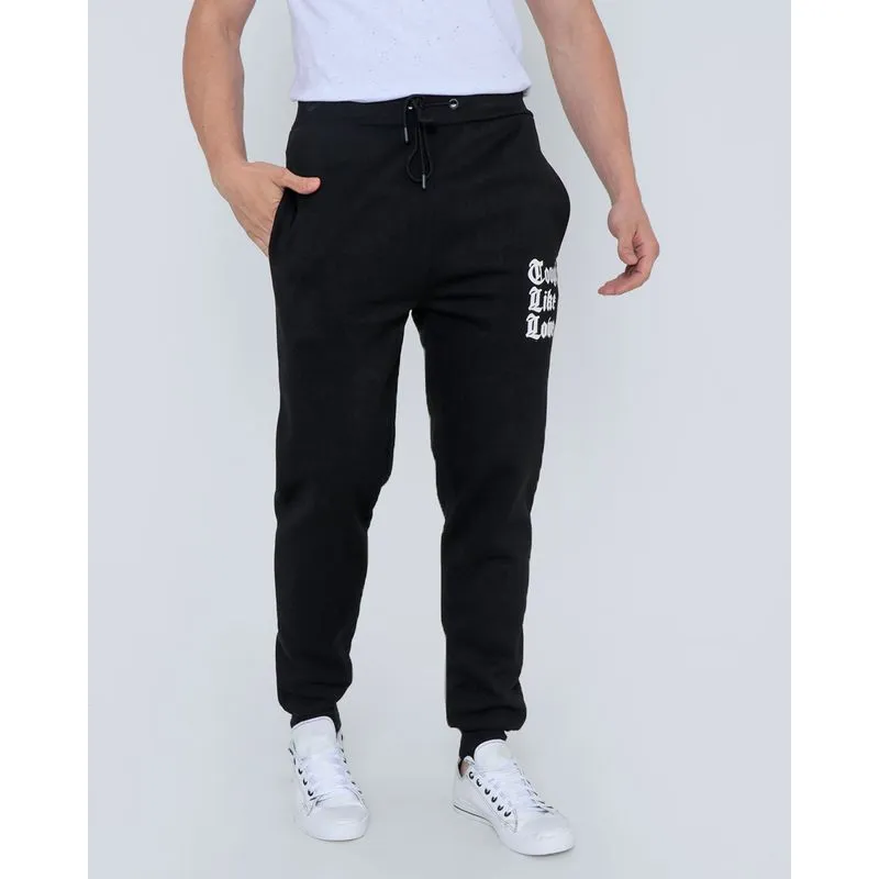 Calça Moletom Masculina Jogger Preta P