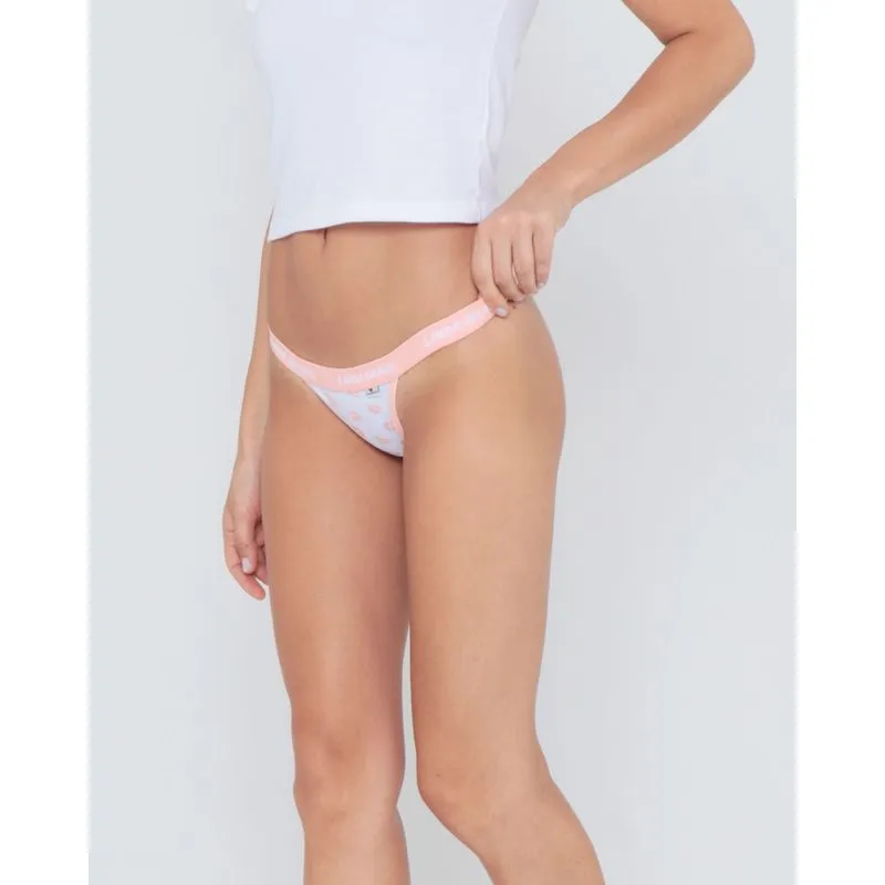 Calcinha String Avulsa Beijos Laranja M