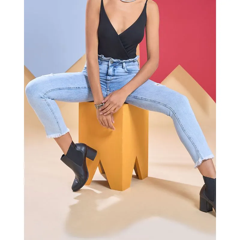 Calça Jeans Feminina Clochard 46