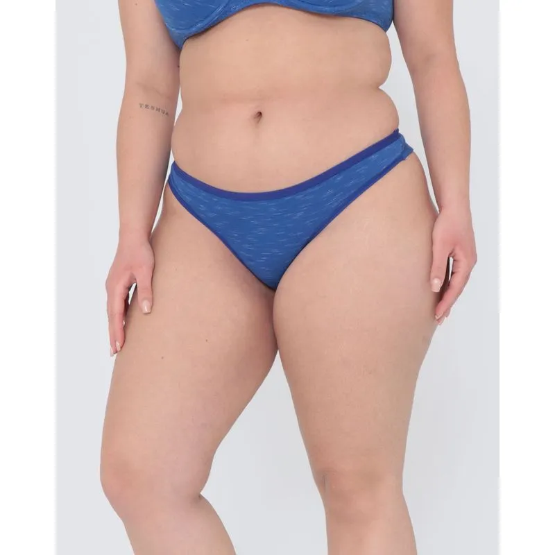 Calcinha Avulsa Fio Dental Mescla Azul 50