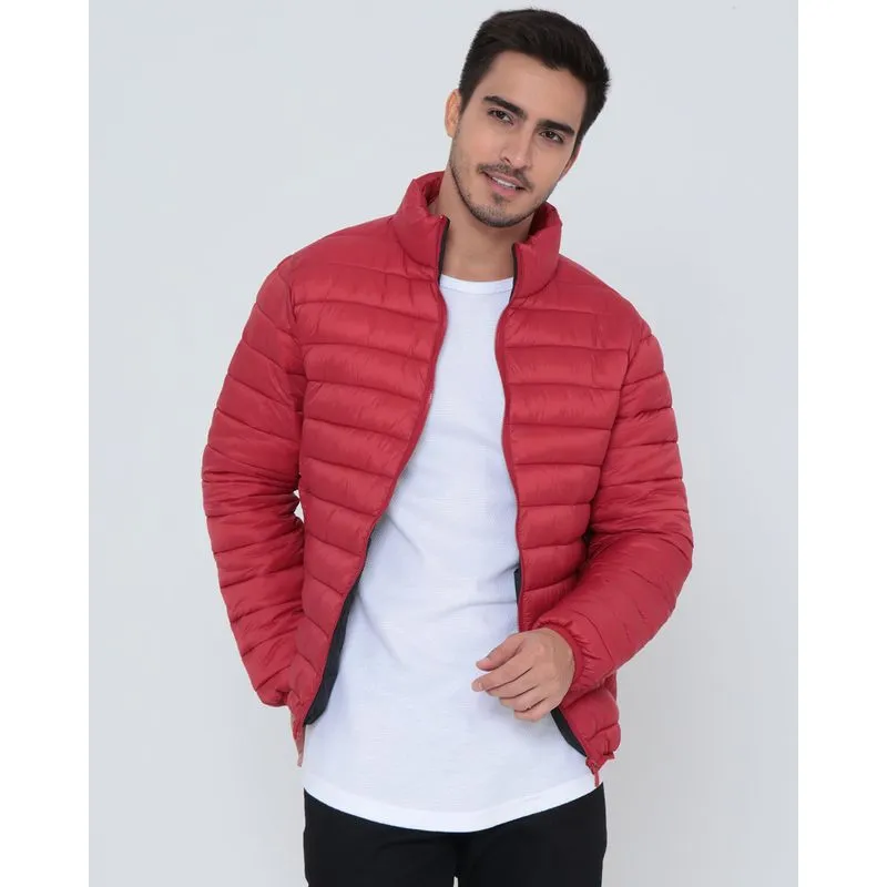 Jaqueta Masculina Puffer Vermelha M