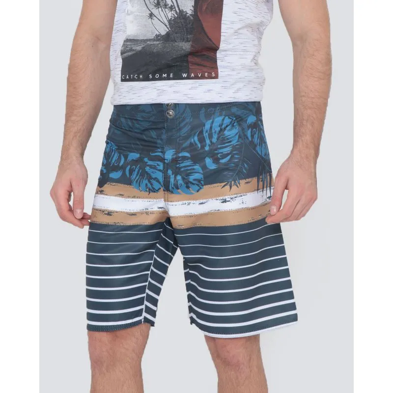 Bermuda Masculina Surf Listrada Azul Marinho 8100310509540