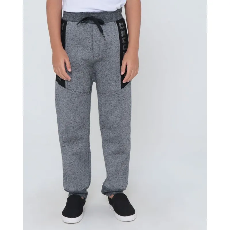 Calça de Moletom Infantil Brooklyn Flamê Preta 4