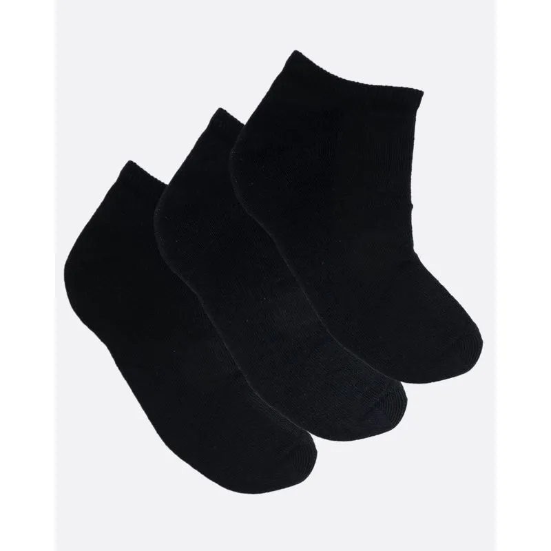 Kit 3 Pares de Meia Masculina Sapatilha Selene Pretas 39 A 43