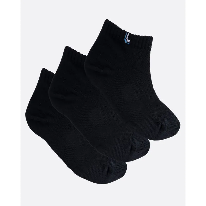 Kit 3 Pares De Meia Masculina Soquete Lupo Pretas 41 A 44