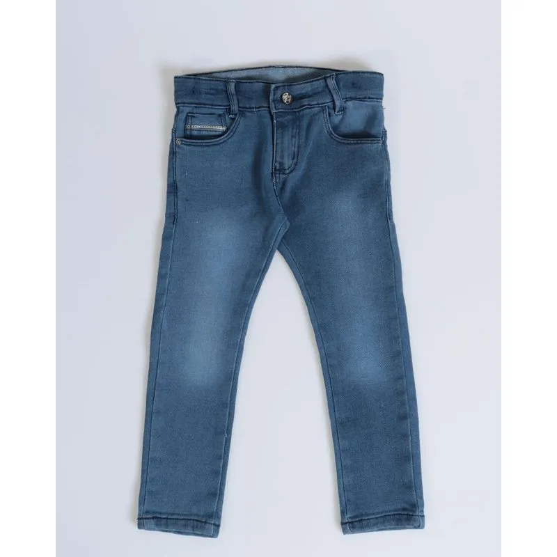 Calça Jeans Bebê Skinny Azul 1