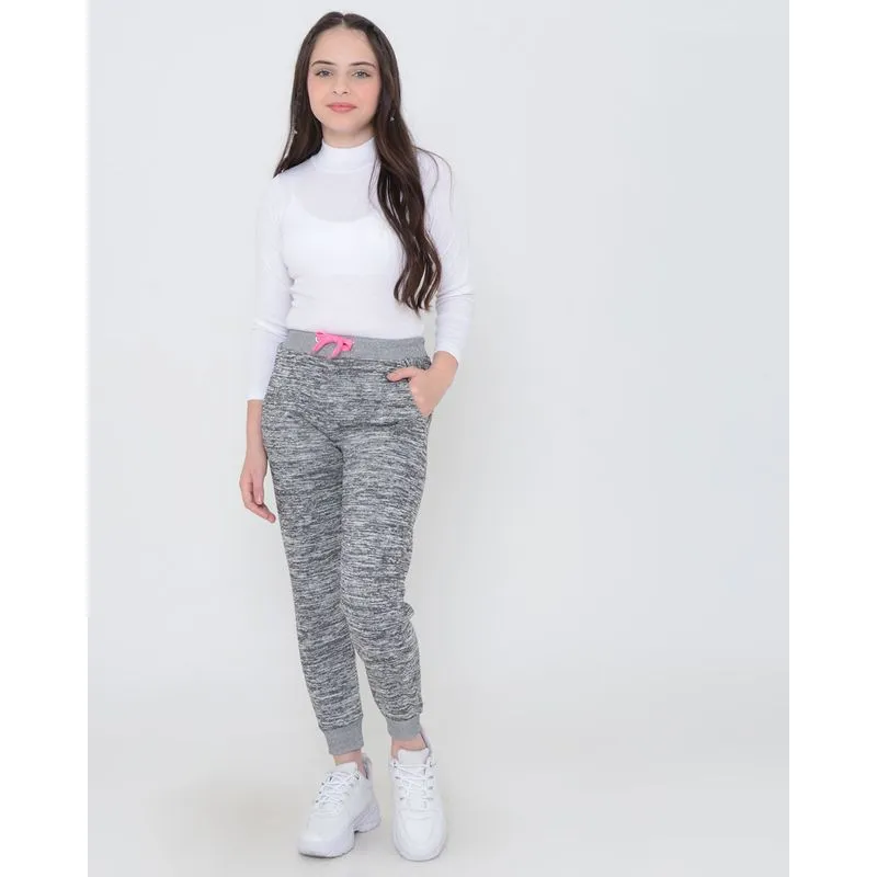 Blusa Juvenil Básica Gola Alta Off White 16