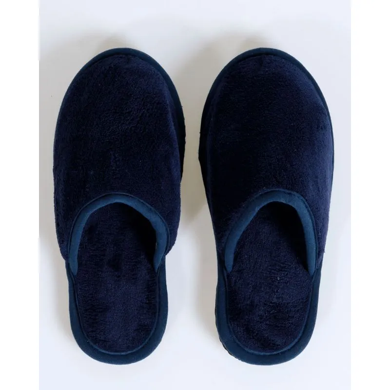 Pantufa Masculina Pelúcia Azul Marinho 662510000100934546