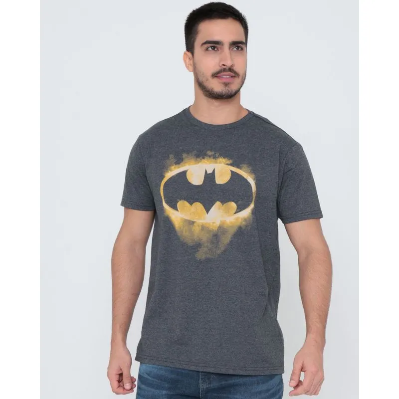 Camiseta Estampa Batman Liga da Justiça Preta M