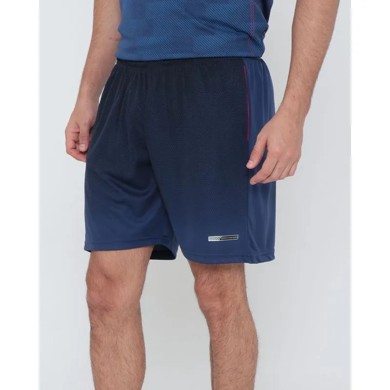 Bermuda Esportiva Masculina Bolsos Azul Marinho GG