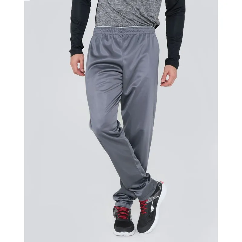 Calça Esportiva Masculina Listras Helanca Cinza P