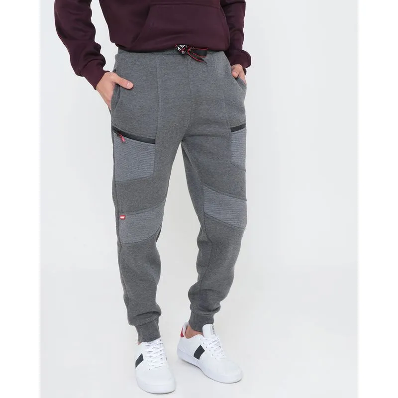 Calça Moletom Masculina Overcore Cinza P