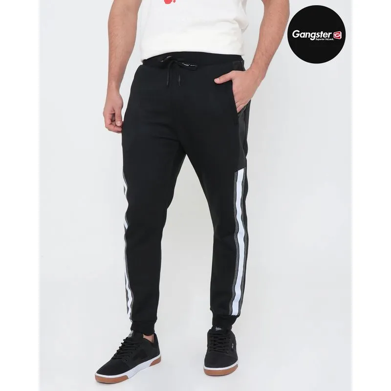 Calça Moletom Masculina Gangster Preta M