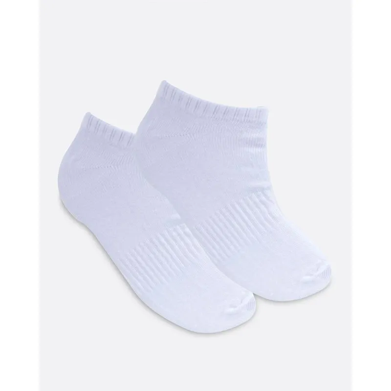 Kit 2 Pares de Meia Infantil Soquete Branca 22 A 25