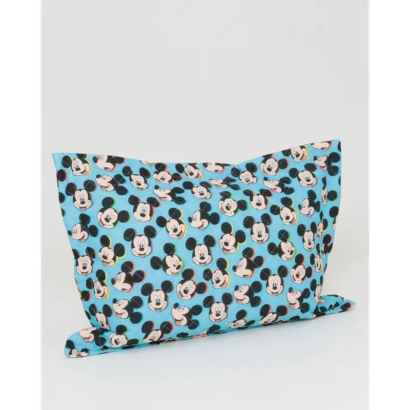 Porta Travesseiro Mickey Mouse Disney Colors Azul UN