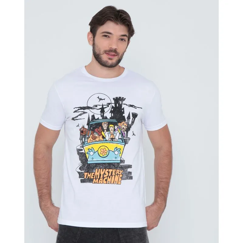 Camiseta Turma do Scooby-Doo Branca P