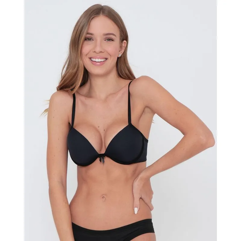 Sutiã Push Up Avulso Liso Preto 42