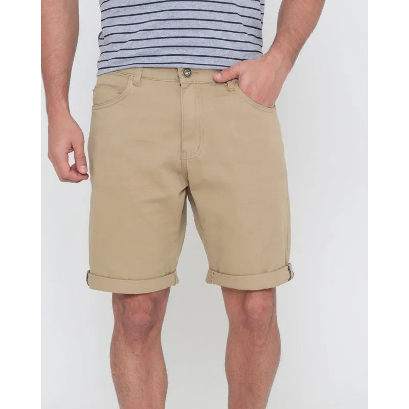 Bermuda Sarja Masculina Bege 44