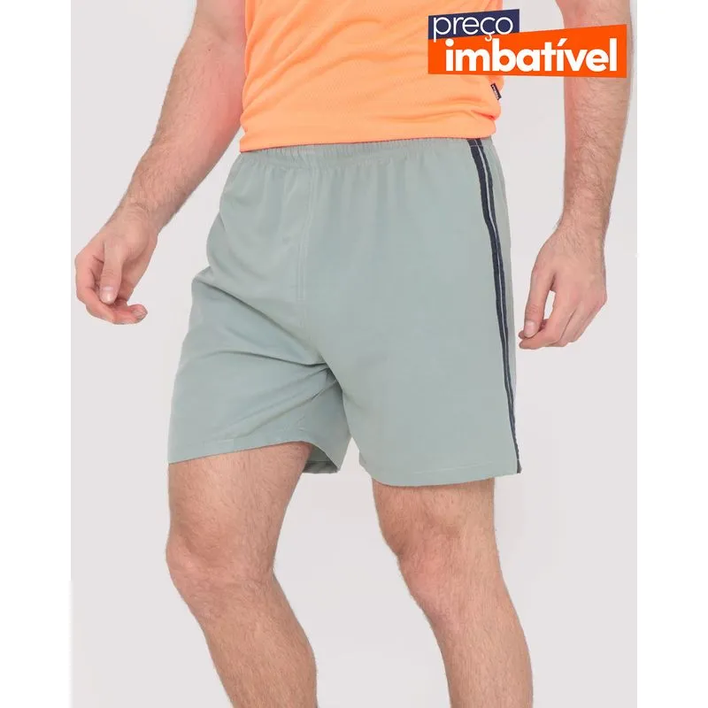 Kit Bermuda Masculina Esportiva Verde e Azul Marinho P