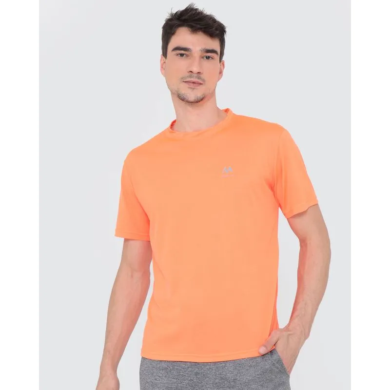 Camiseta Esportiva Lisa Neon Laranja G