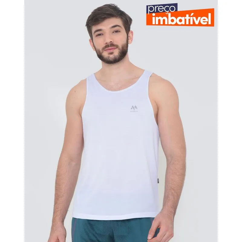 Regata Esportiva Masculina Branca P