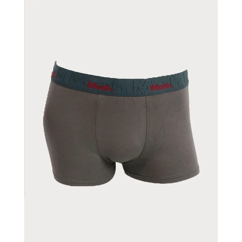 Cueca Masculina Mash Boxer Cinza GG