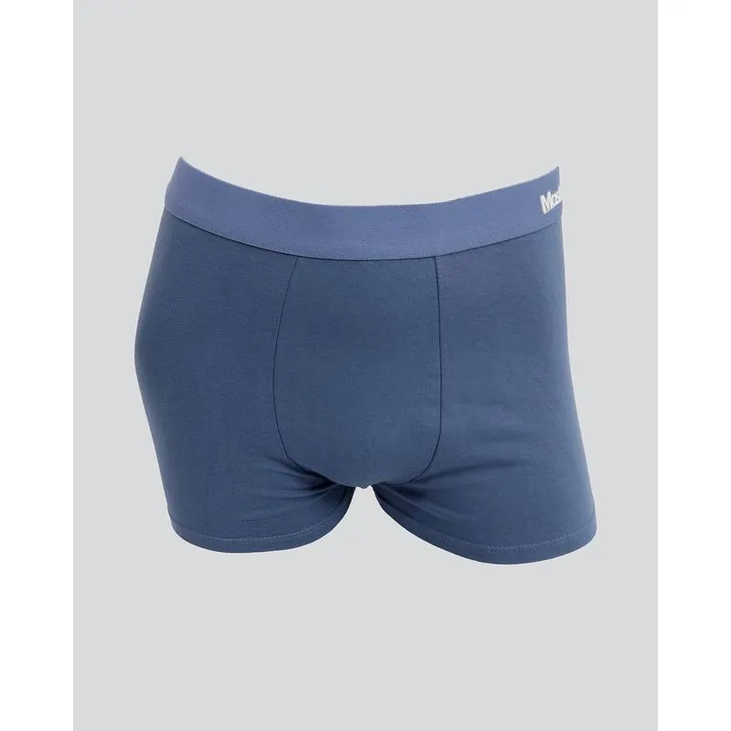 Cueca Masculina Mash Boxer Lisa Azul M