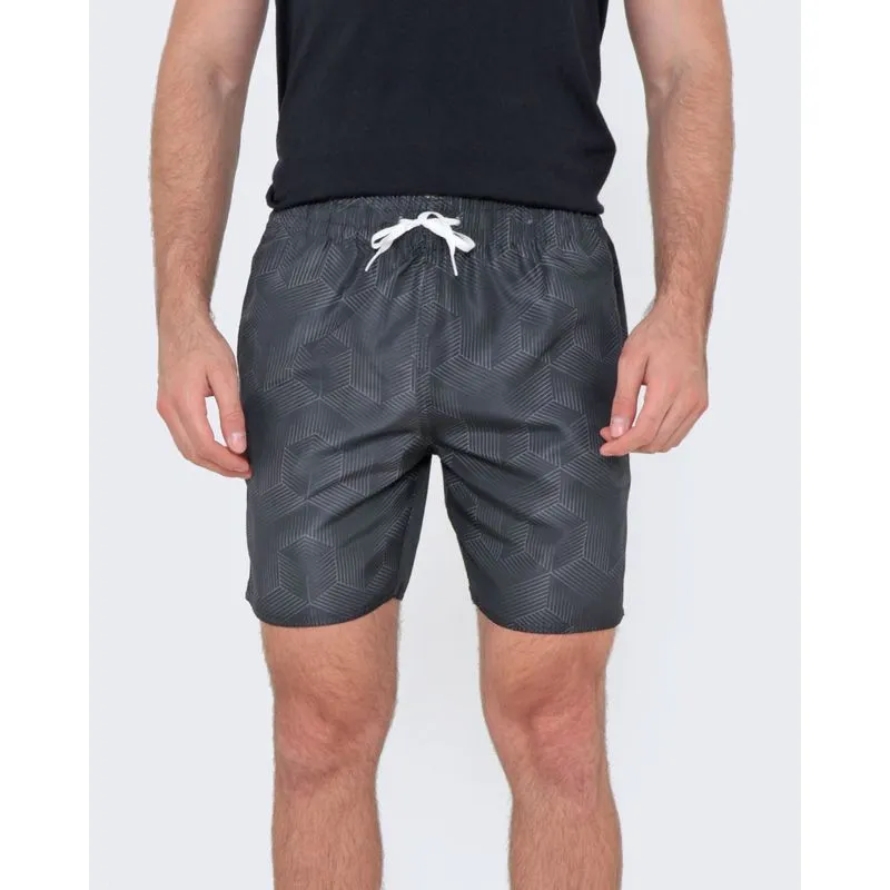 Bermuda Surf Masculina Estampada Preta M