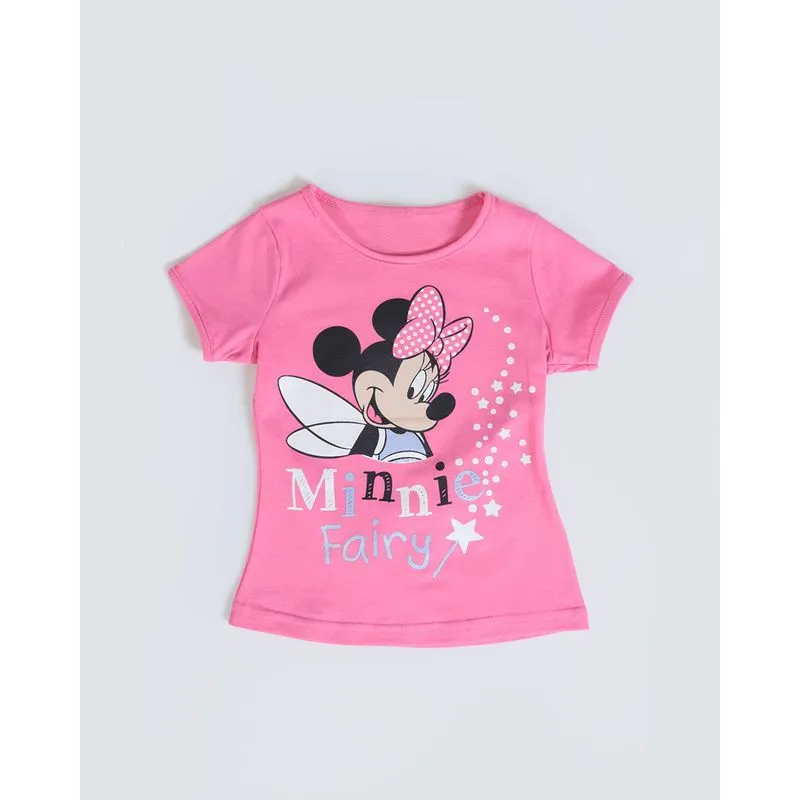 Blusa Bebê Minnie Disney Rosa 2