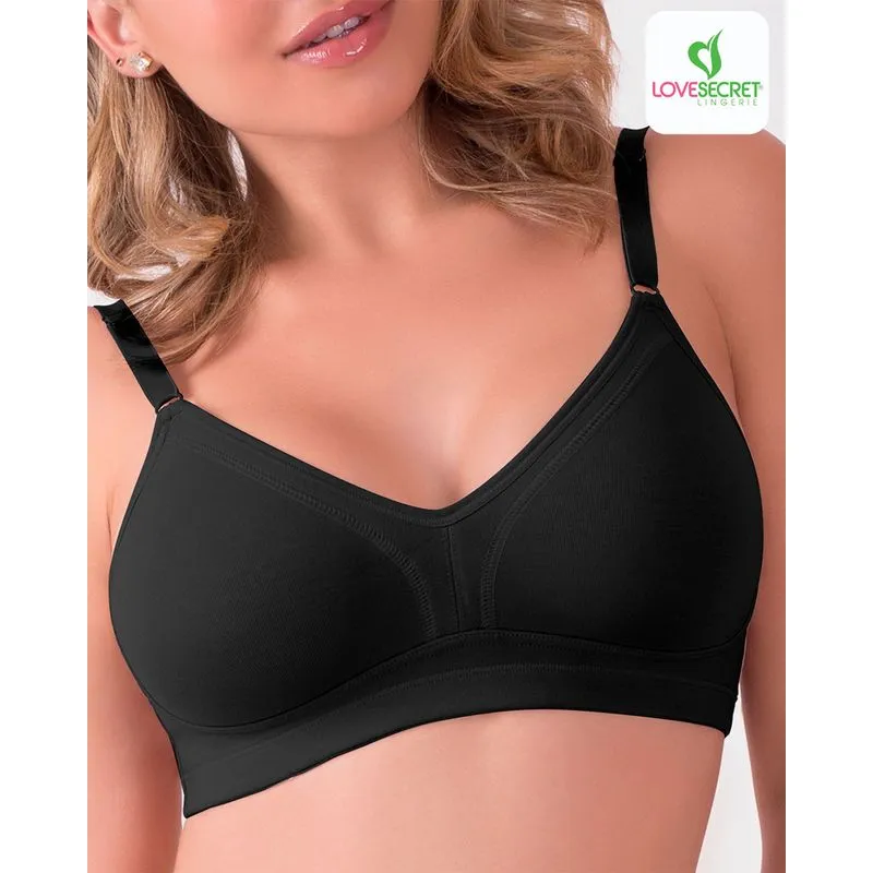 Sutiã Love Secret Firmador Sem Bojo Soft Shape Preto 44