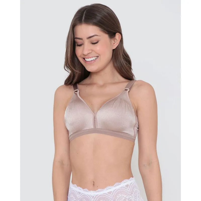 Sutiã Feminino Sustentação Bourbon DeMillus Bege 52