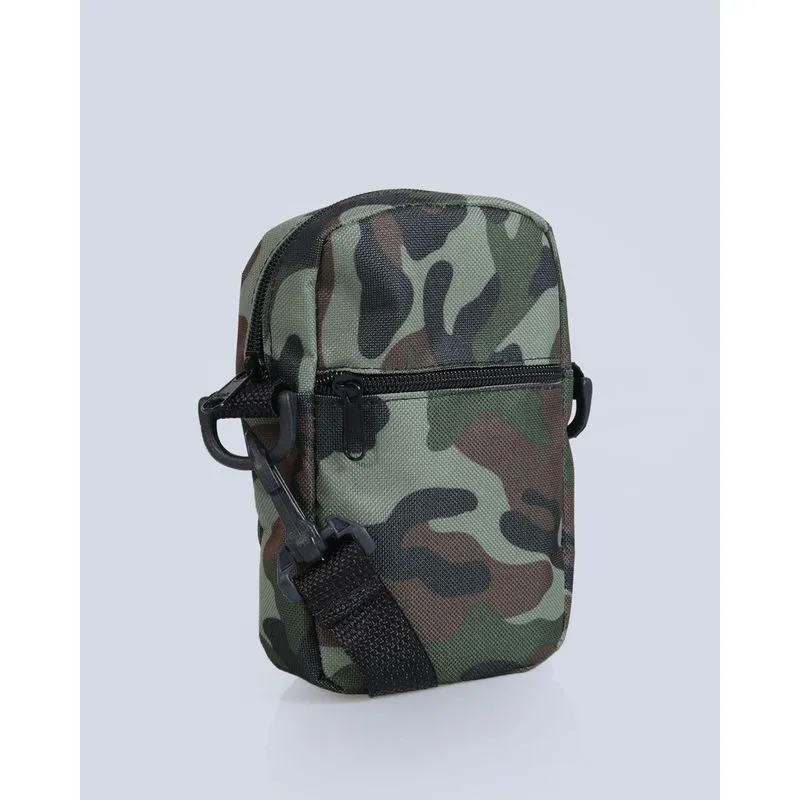 Bolsa Pequena Shoulder Bag Camuflada Verde UN