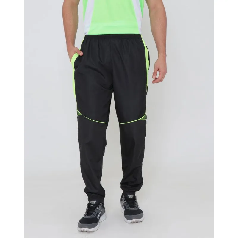 Calça Jogger Esportiva Masculina Com Recortes Preta M