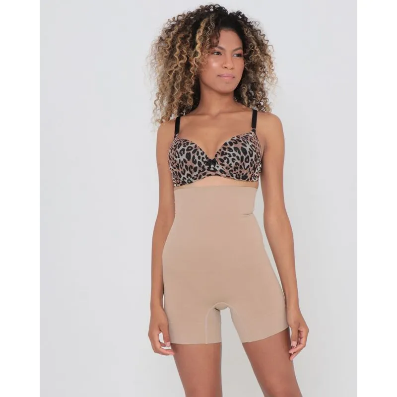 Bermuda Feminina Modeladora Bege M