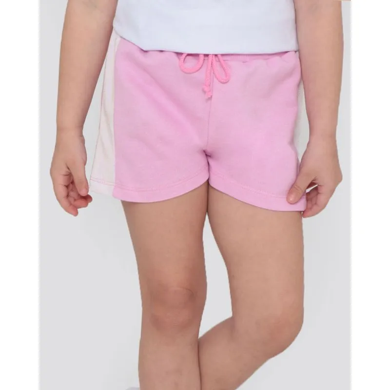 Short Infantil Recorte Furta-Cor Moletinho Rosa 6