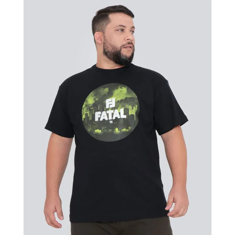 Camiseta Plus Size Fatal Preta G2