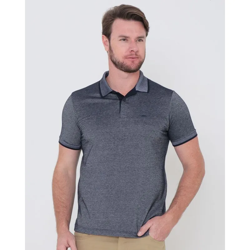 Polo Masculina Sawary Azul Marinho P