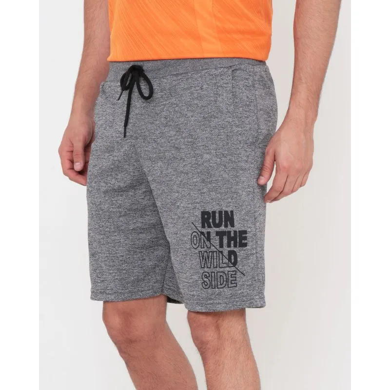 Bermuda Esportiva Masculina Mescla Cinza GG
