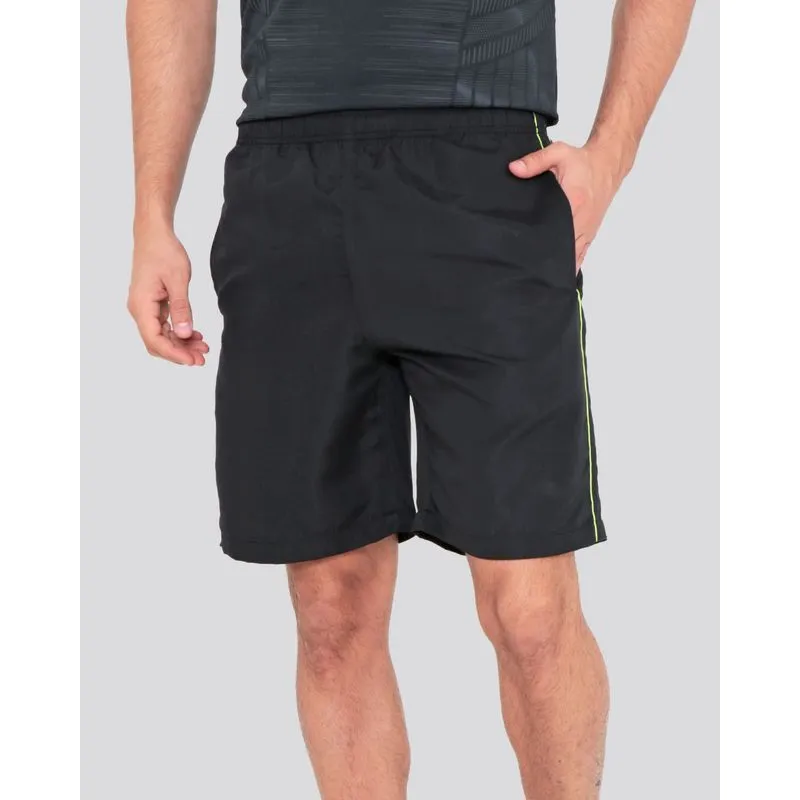 Bermuda Esportiva Masculina Recorte Preta GG