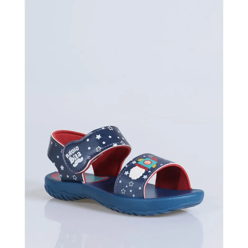 Sandália Papete Bebê Munda Bita Grendene Kids Azul Marinho 26/27