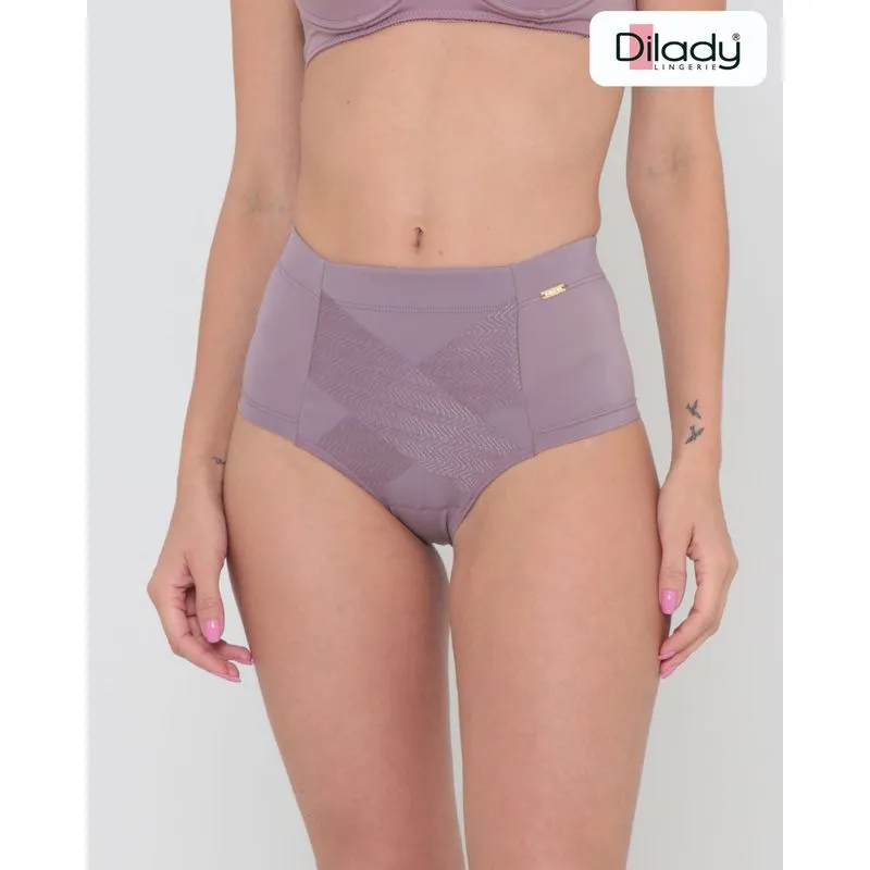 Calcinha Modeladora Zero Barriga Dilady Lilás M