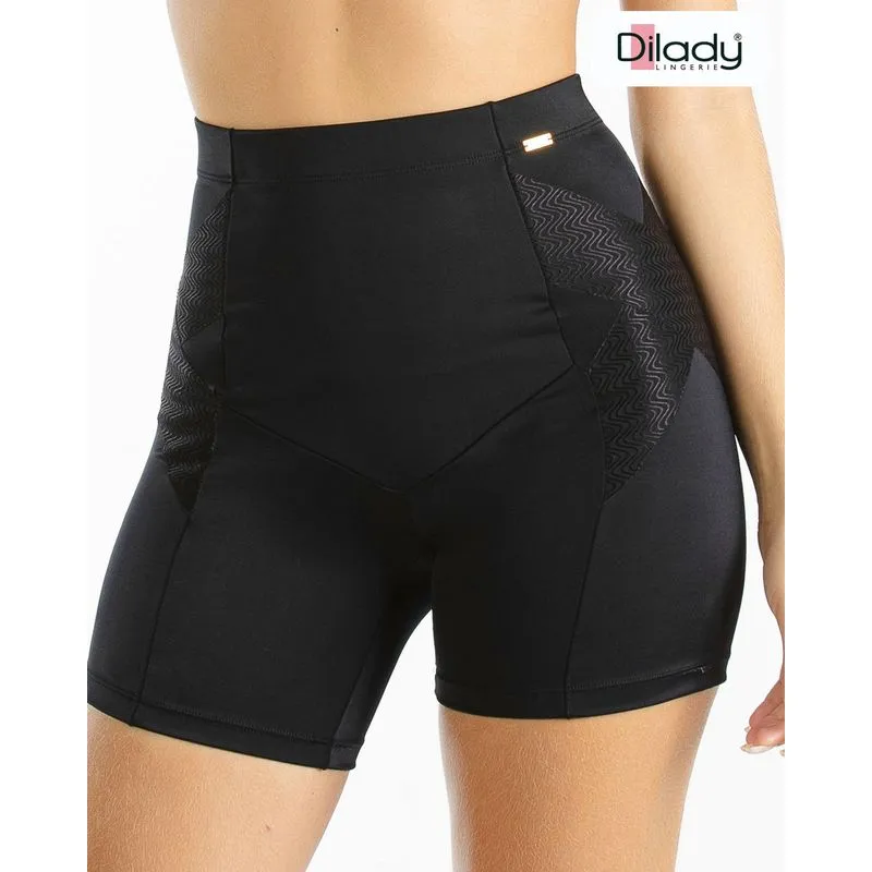 Bermuda Dilady Modeladora Culote Control Preta GG