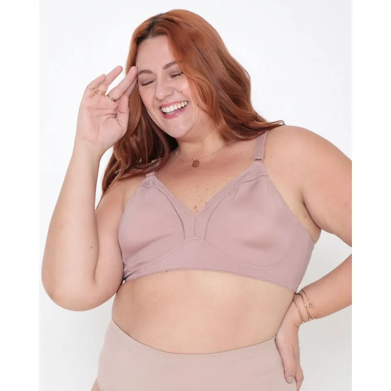 Sutiã Duloren Plus Size Sem Bojo Bege 52